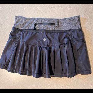 Lululemon Grey Tennis Skirt